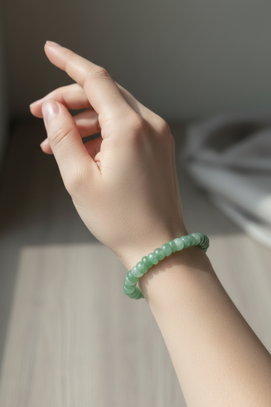 Jadeite Abacus Bracelet
