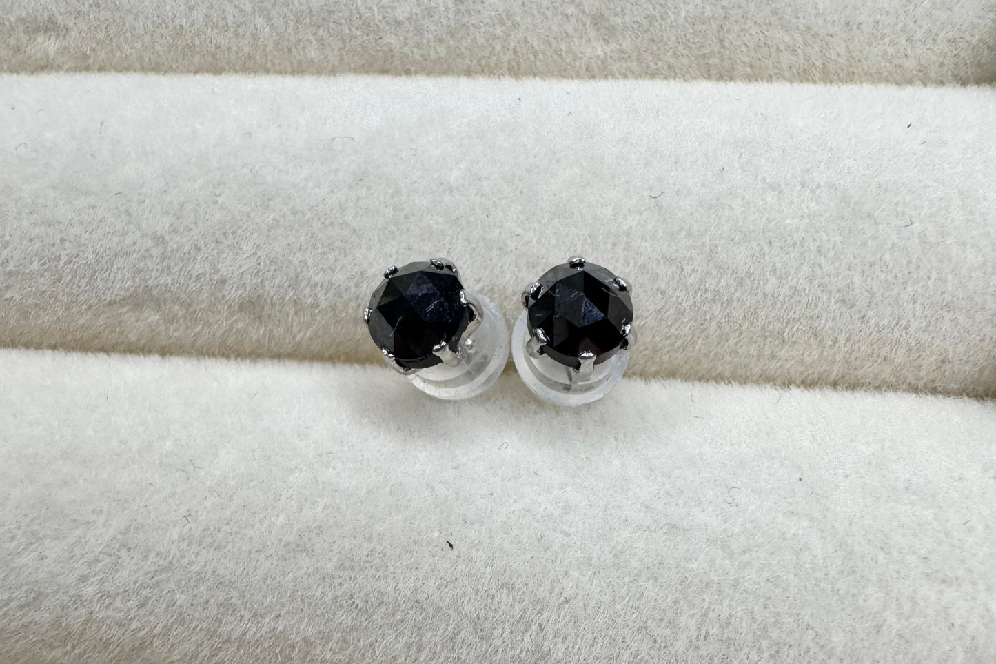 Black Diamond Earrings