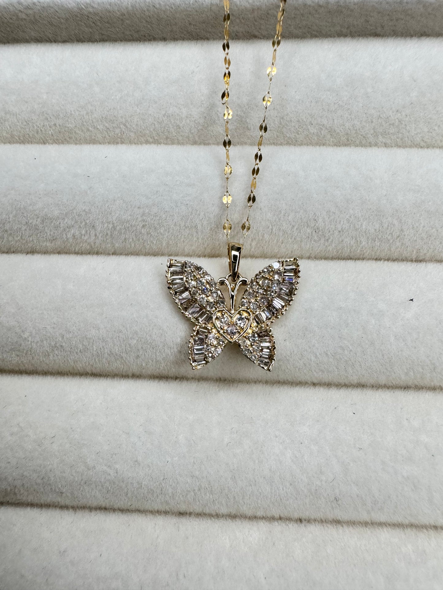 Butterfly Diamond Necklace