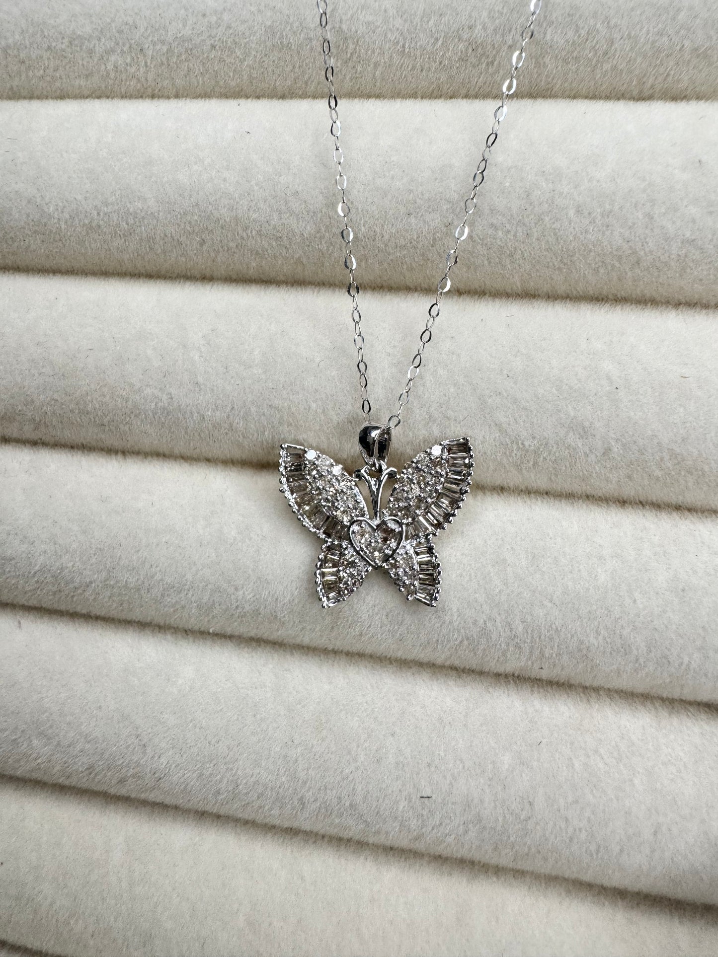 Butterfly Diamond Necklace