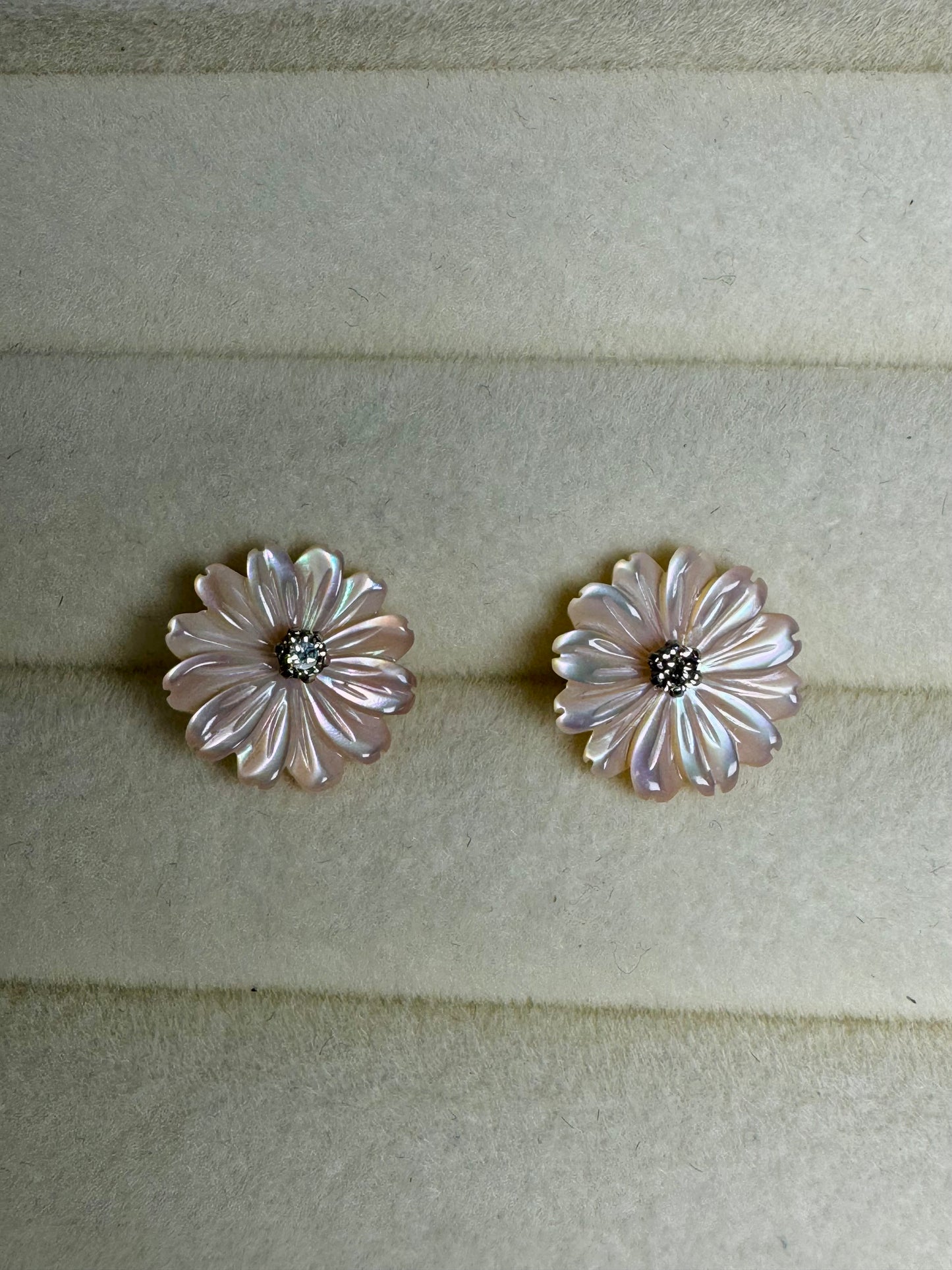 Maria Pearl Flower Earrings