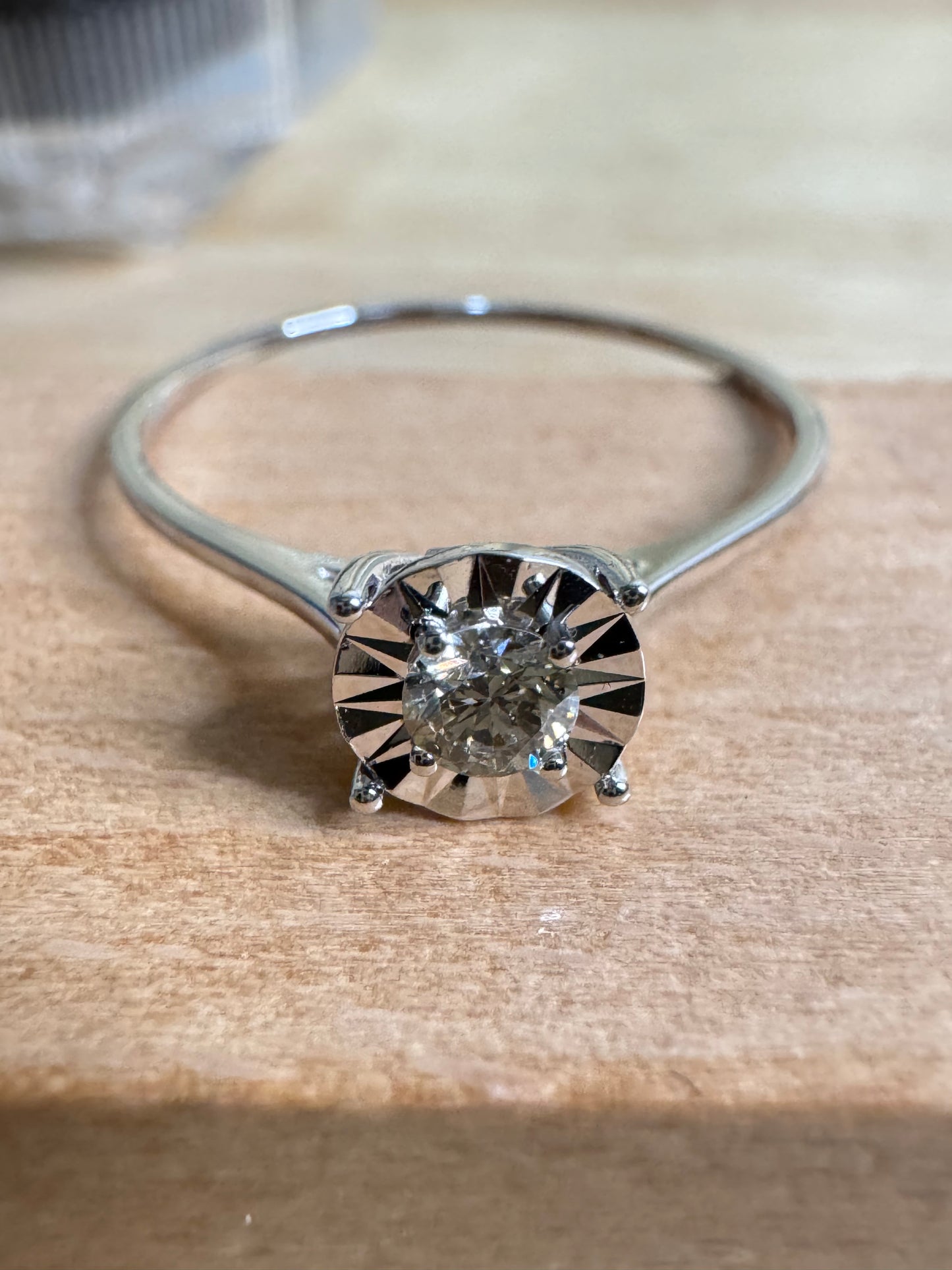 1ct Face Bridal Ring