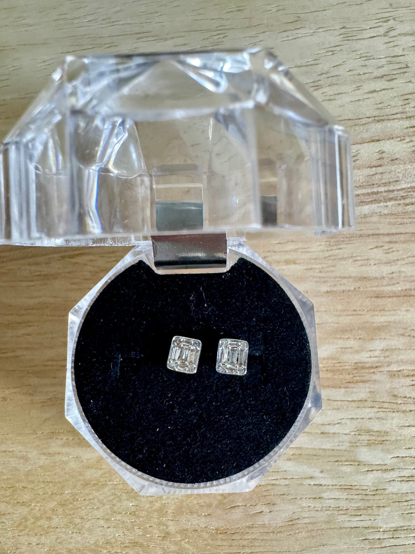 Emerald Illusion Earrings