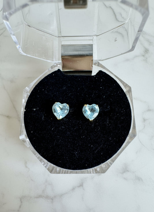 Heart Blue Topaz