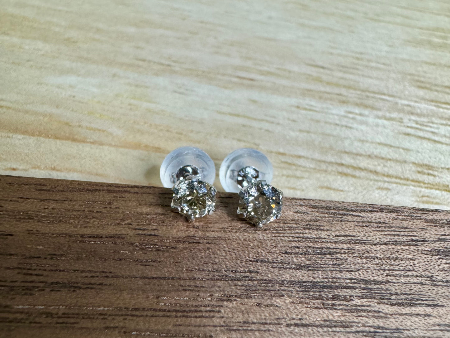 Solitaire Earrings