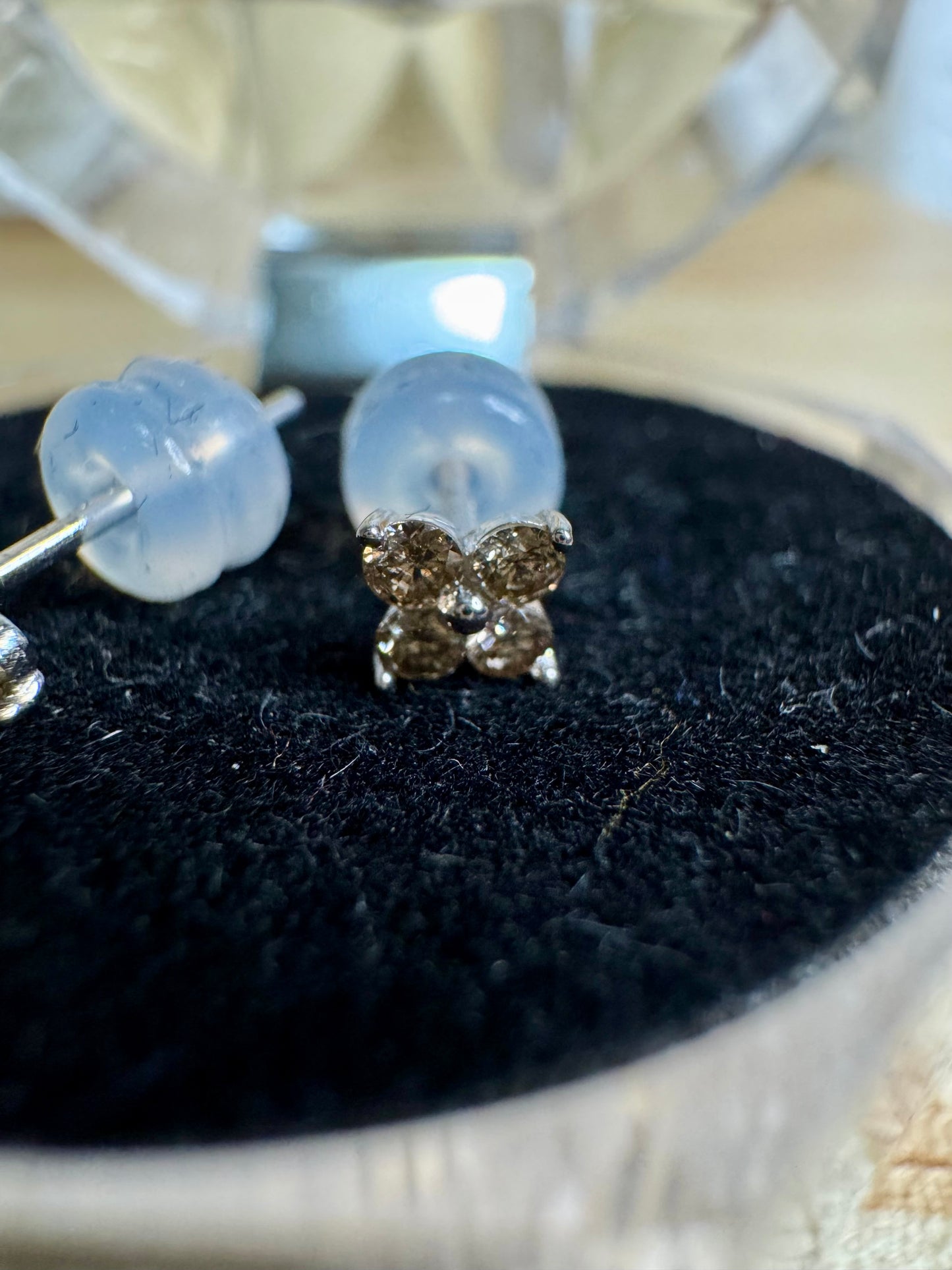 Poinsettia Earrings
