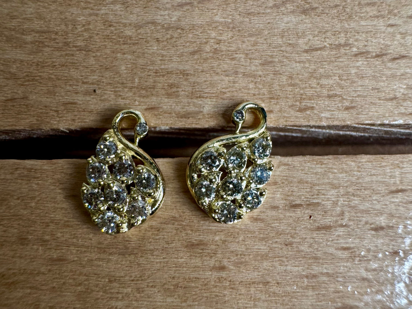 Swan Earrings