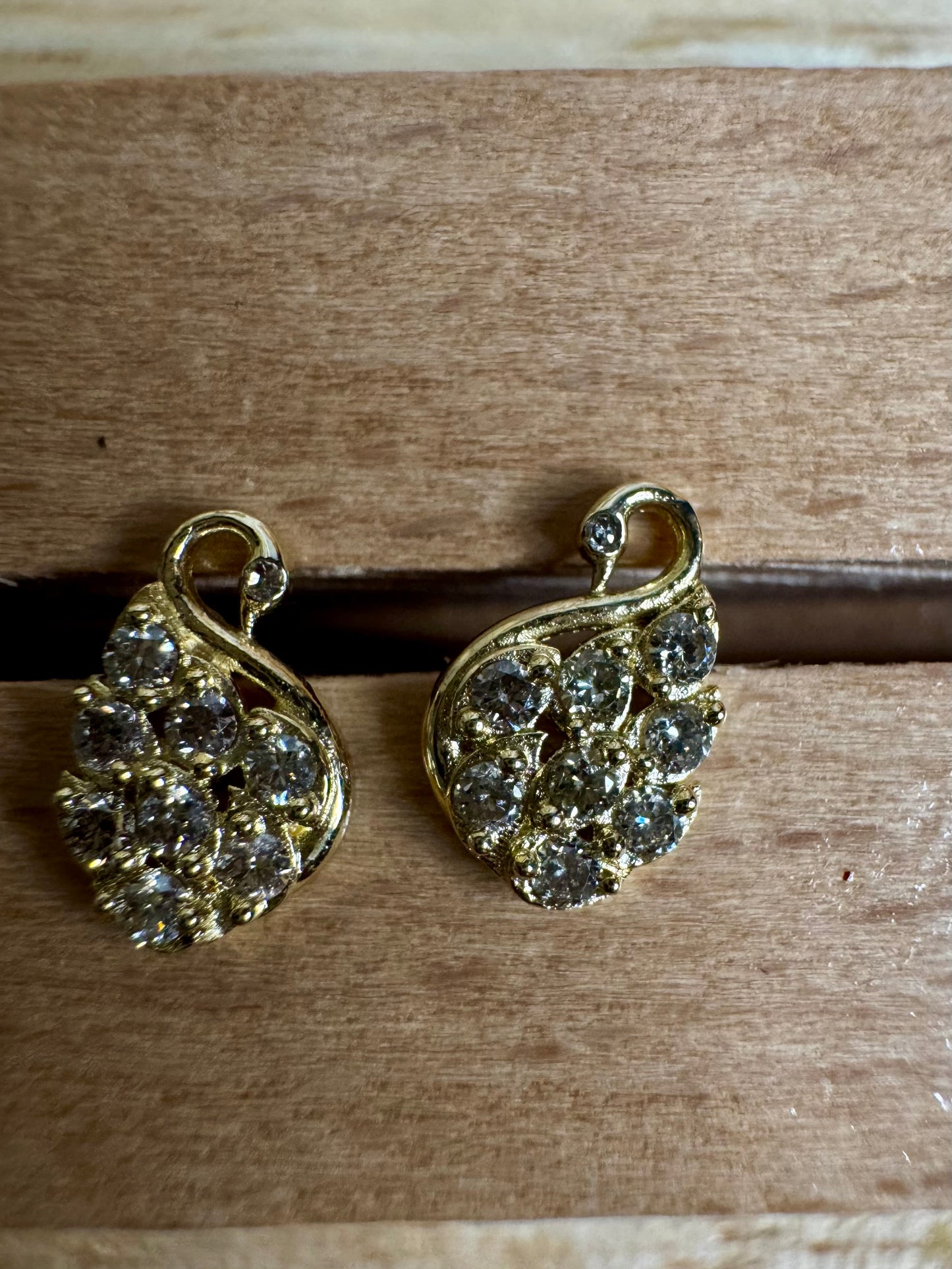 Swan Earrings