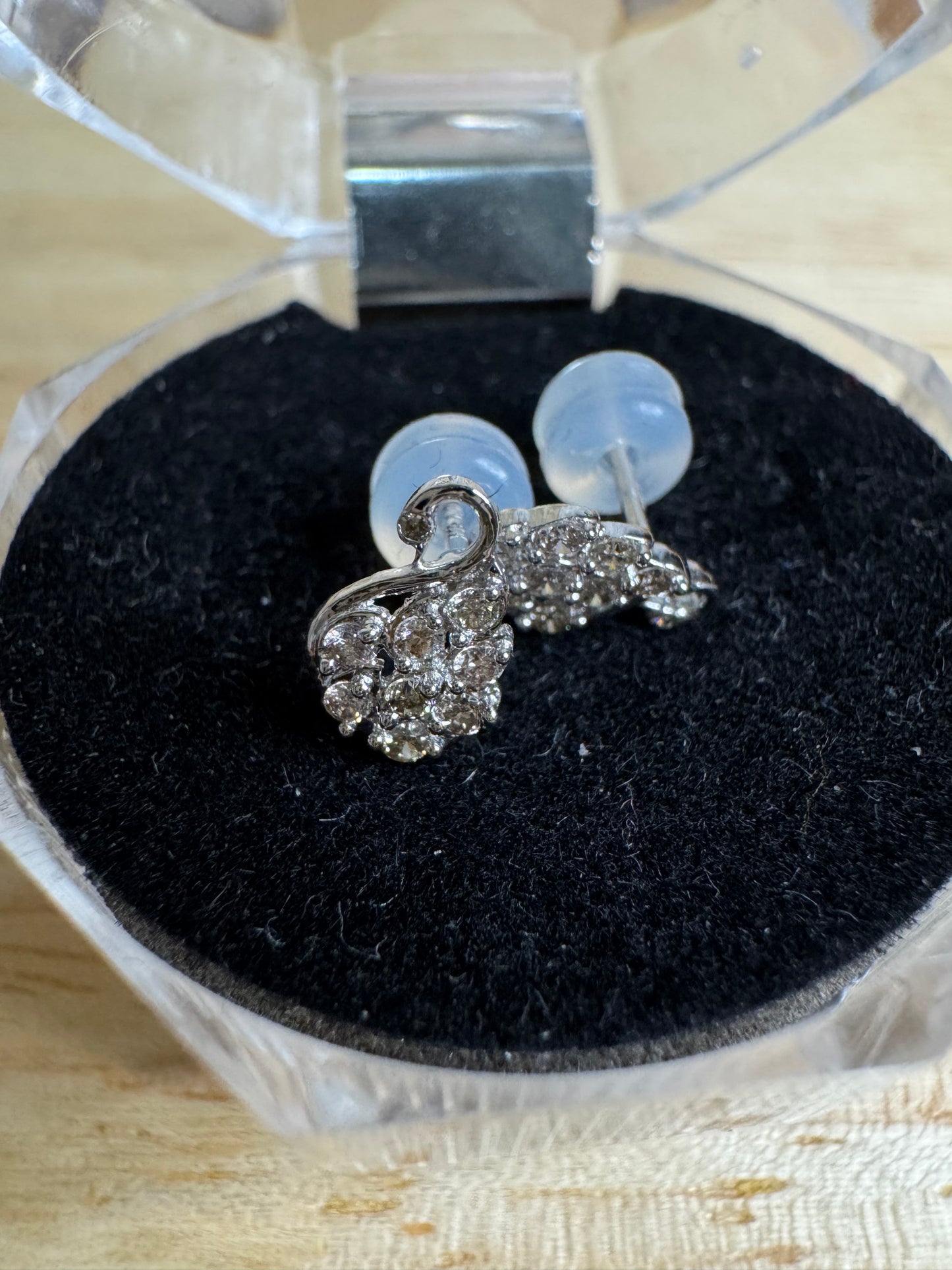Swan Earrings