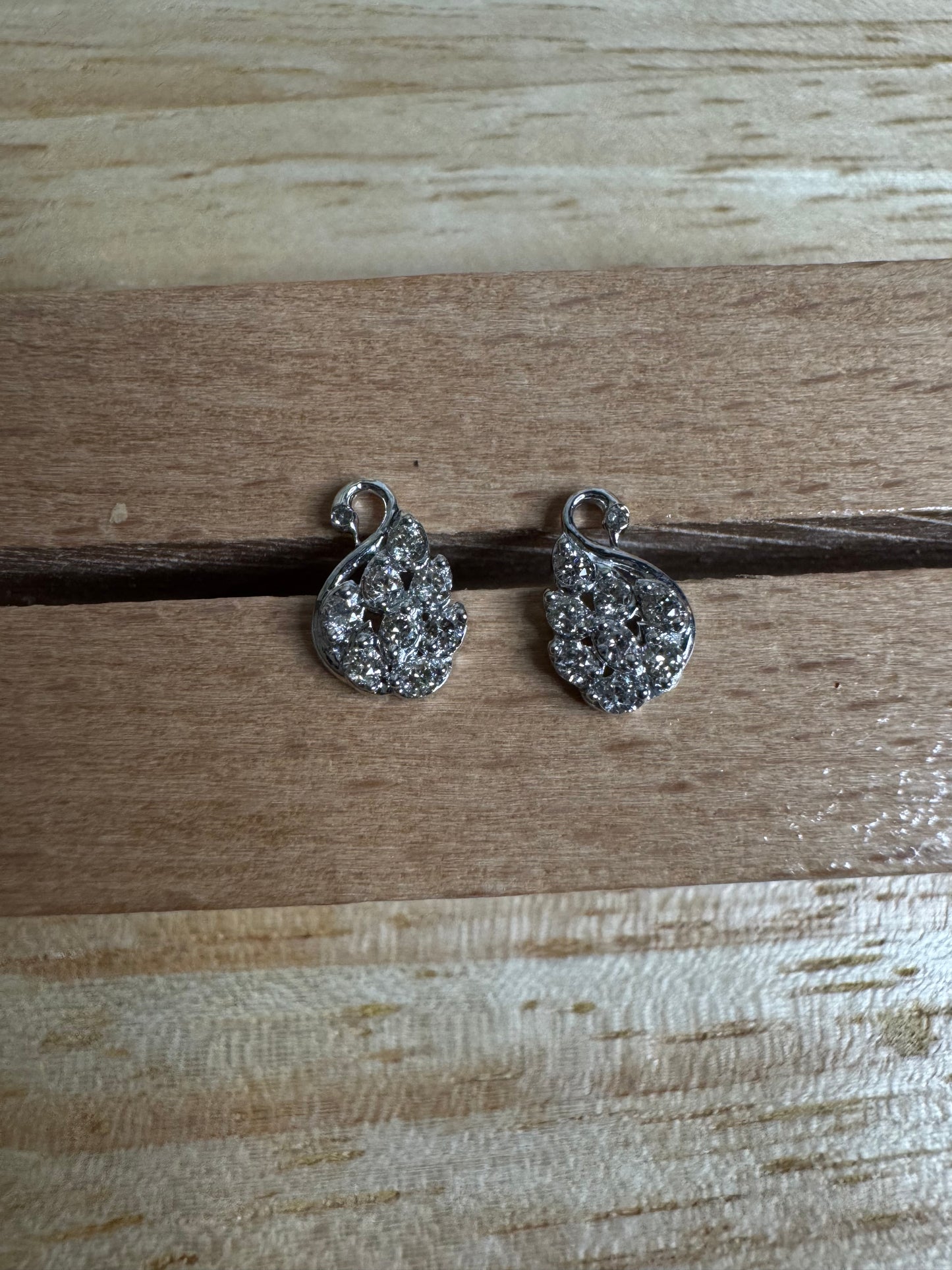 Swan Earrings