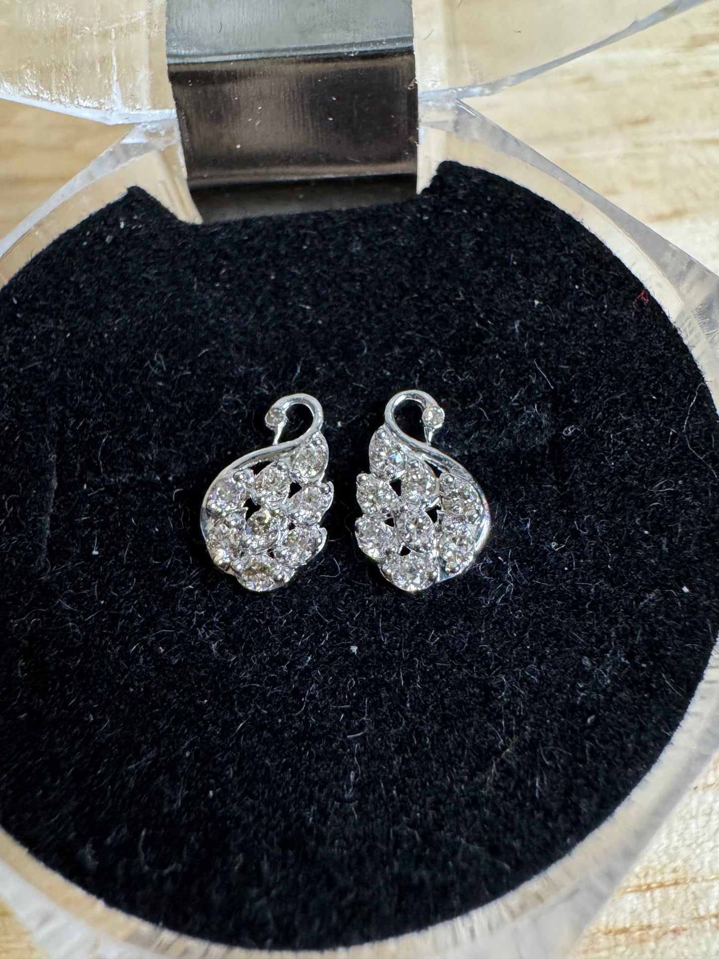 Swan Earrings