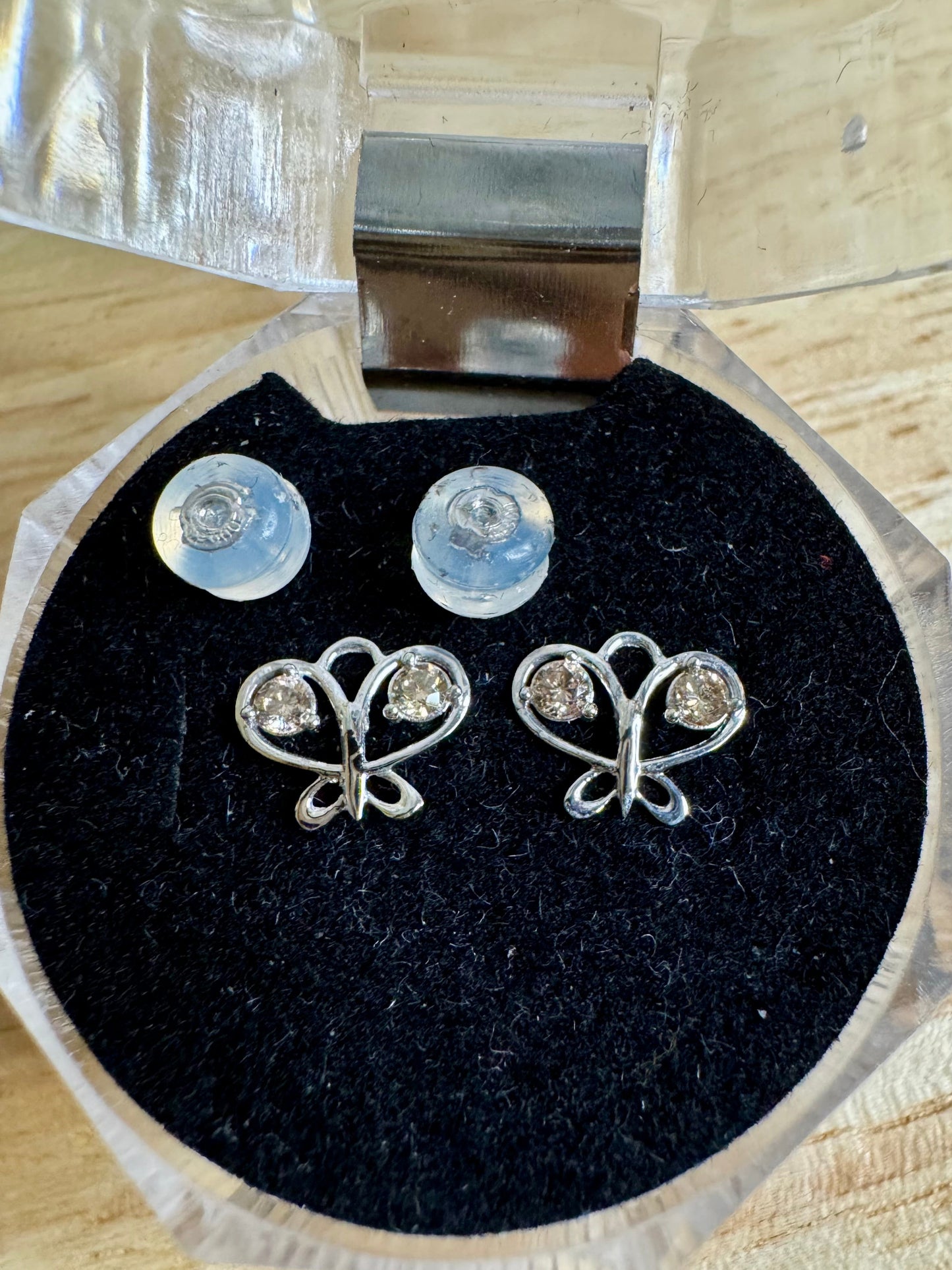 Butterfly Dia Earring