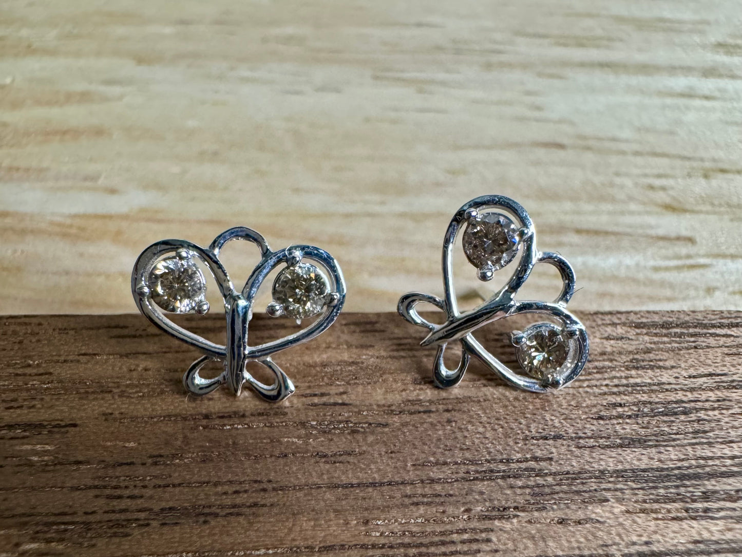 Butterfly Dia Earring