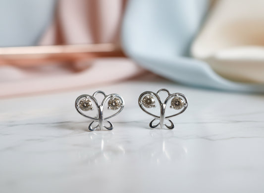 Butterfly Dia Earring