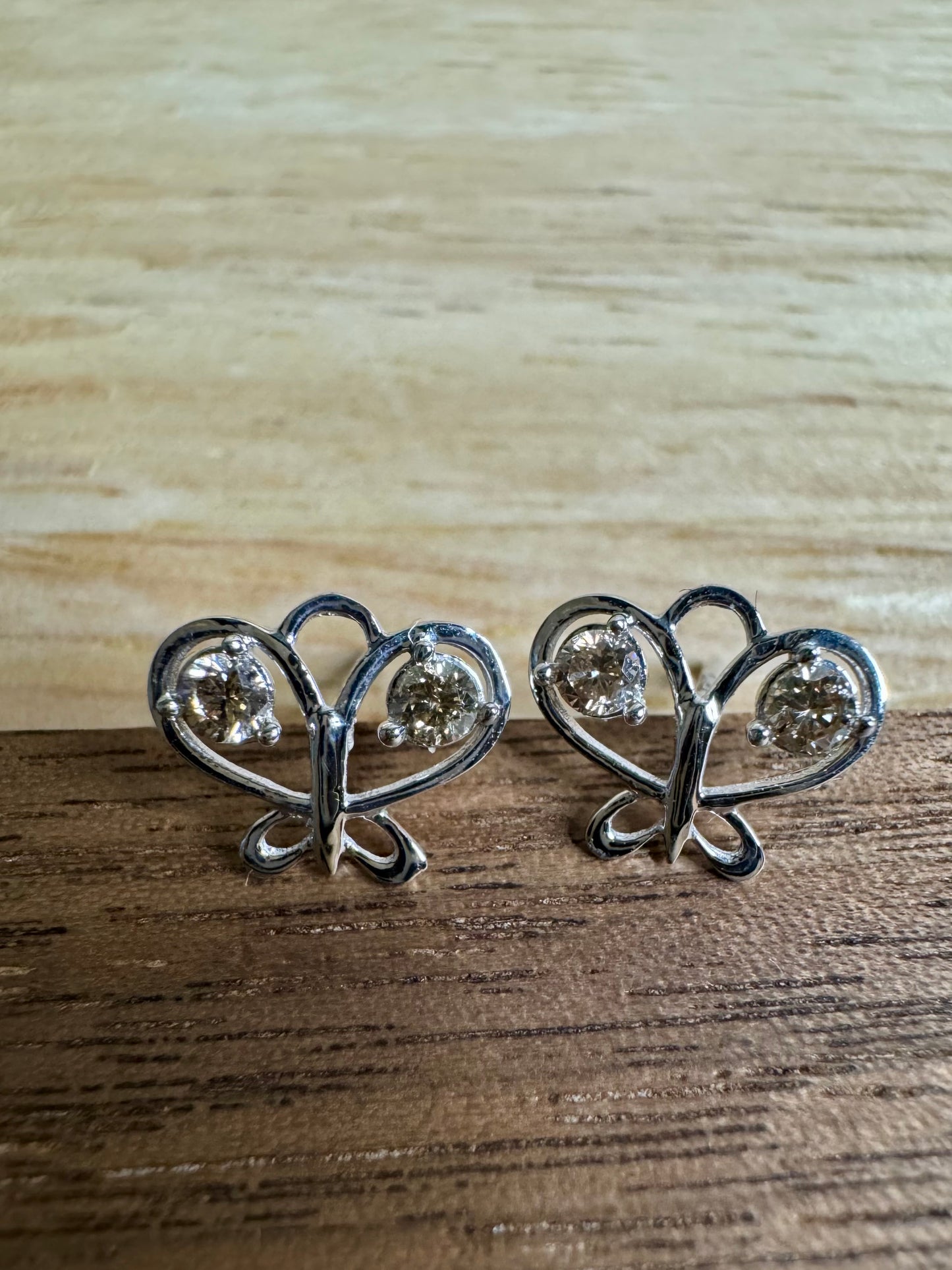 Butterfly Dia Earring
