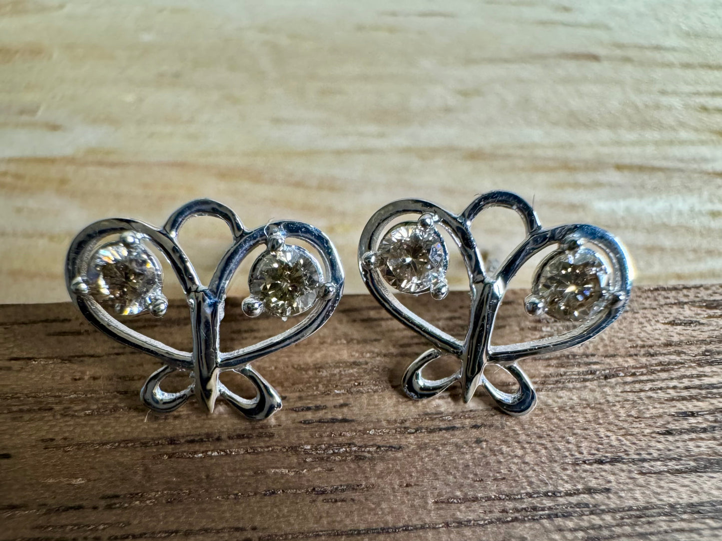 Butterfly Dia Earring