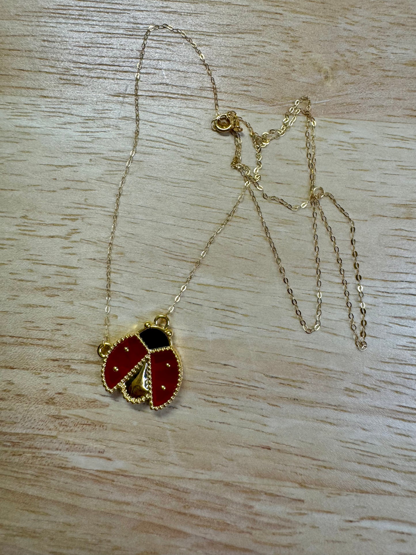 Ladybug Necklace