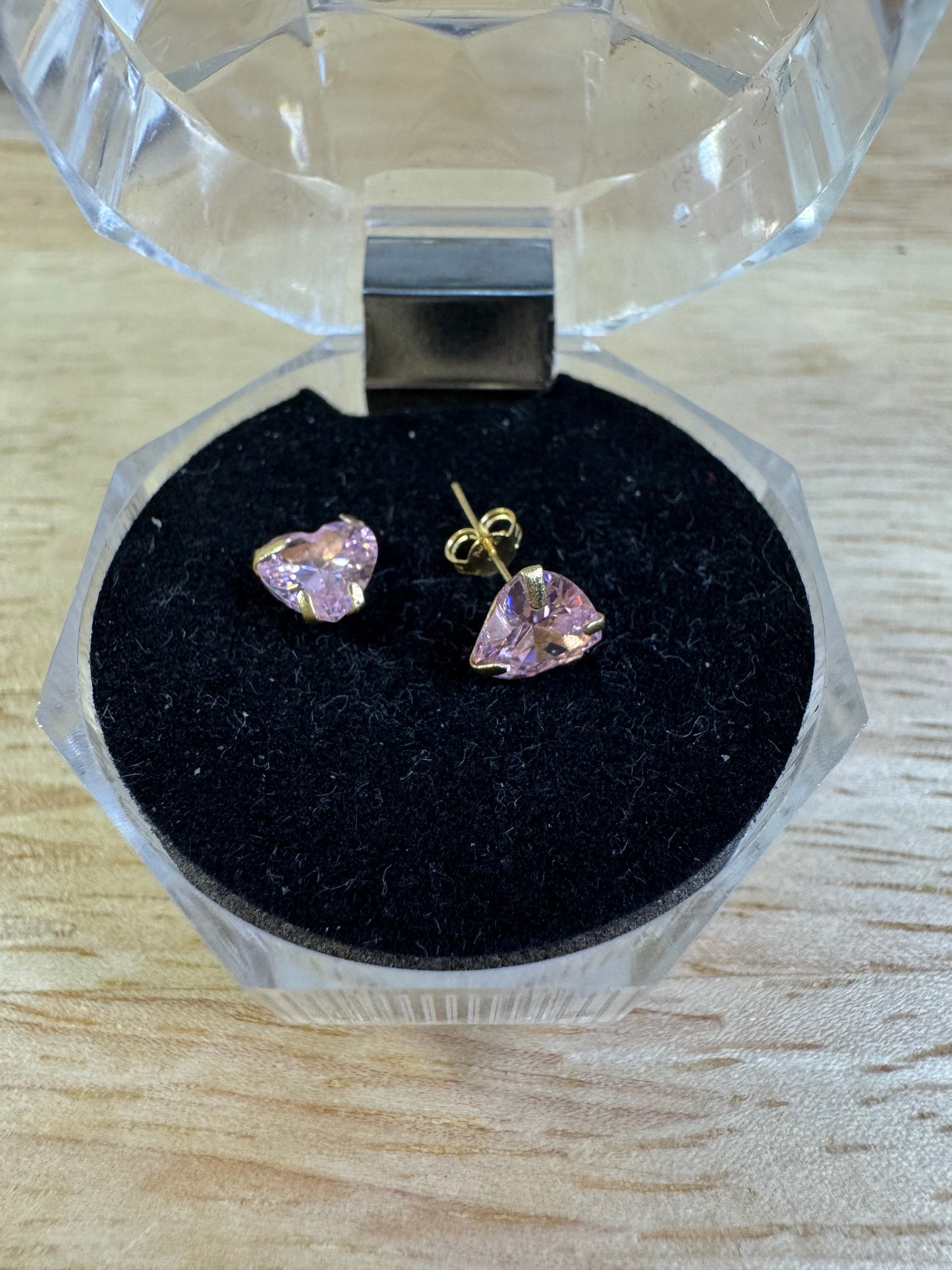 Pink Tourmaline Earrings