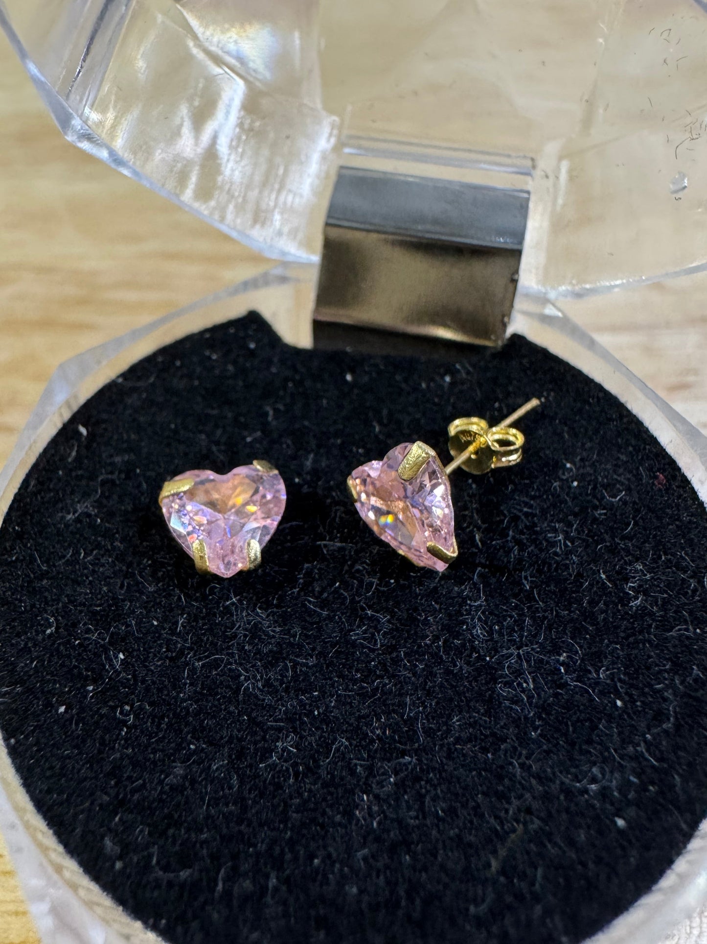 Pink Tourmaline Earrings