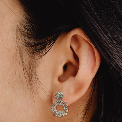 Marimar Square Manyways Stud/Drop