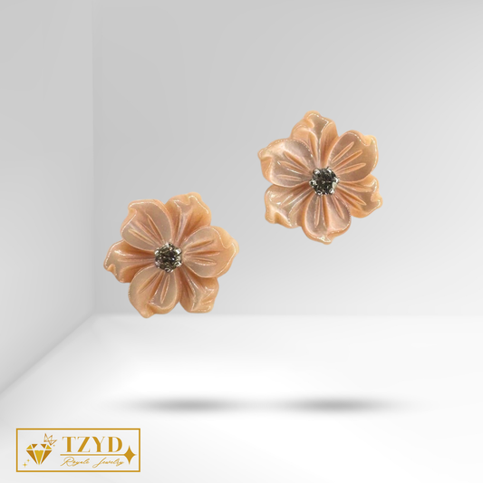 Jona Pearl Flower Earring