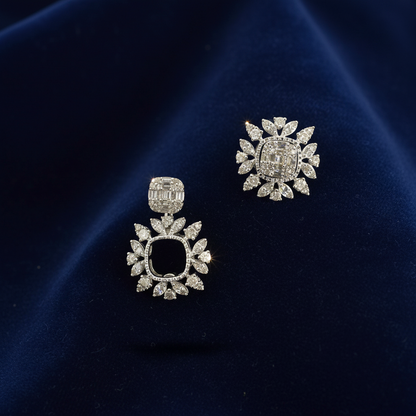 Marimar Square Manyways Stud/Drop