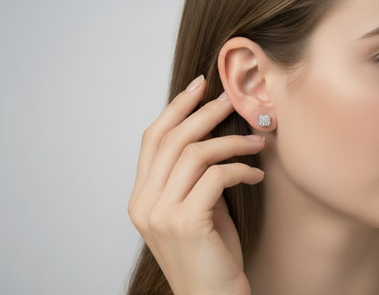 Solid Clover Earrings