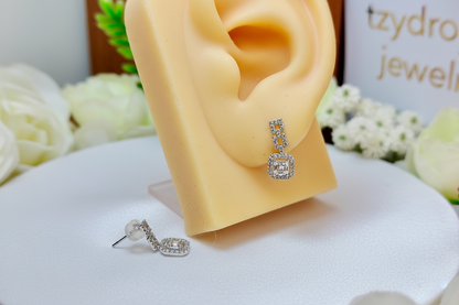 Geometric Drop Earrings