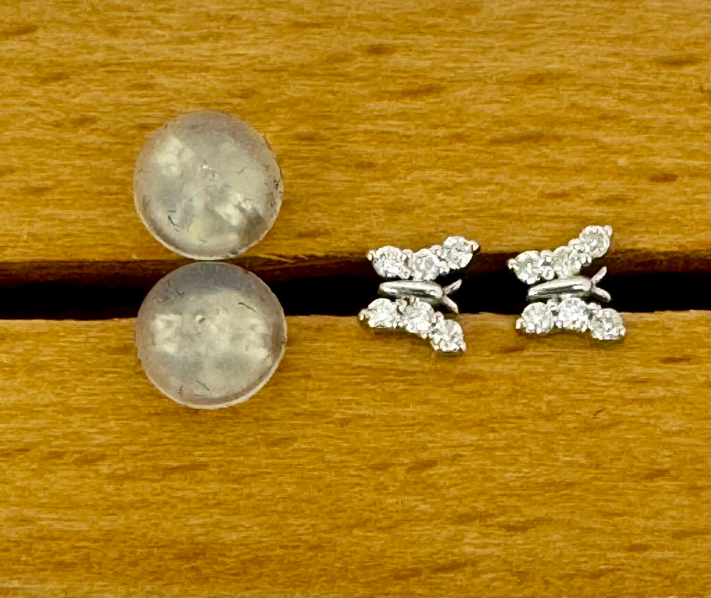 Butterfly Stud