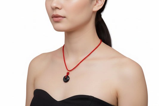 Black Jadeite Necklace