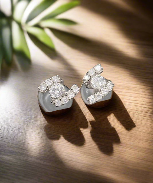 Trinity Diamond Stud