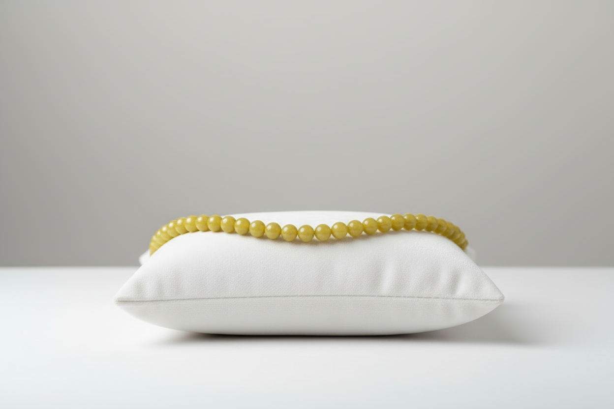 Yellow Beads Jadeite