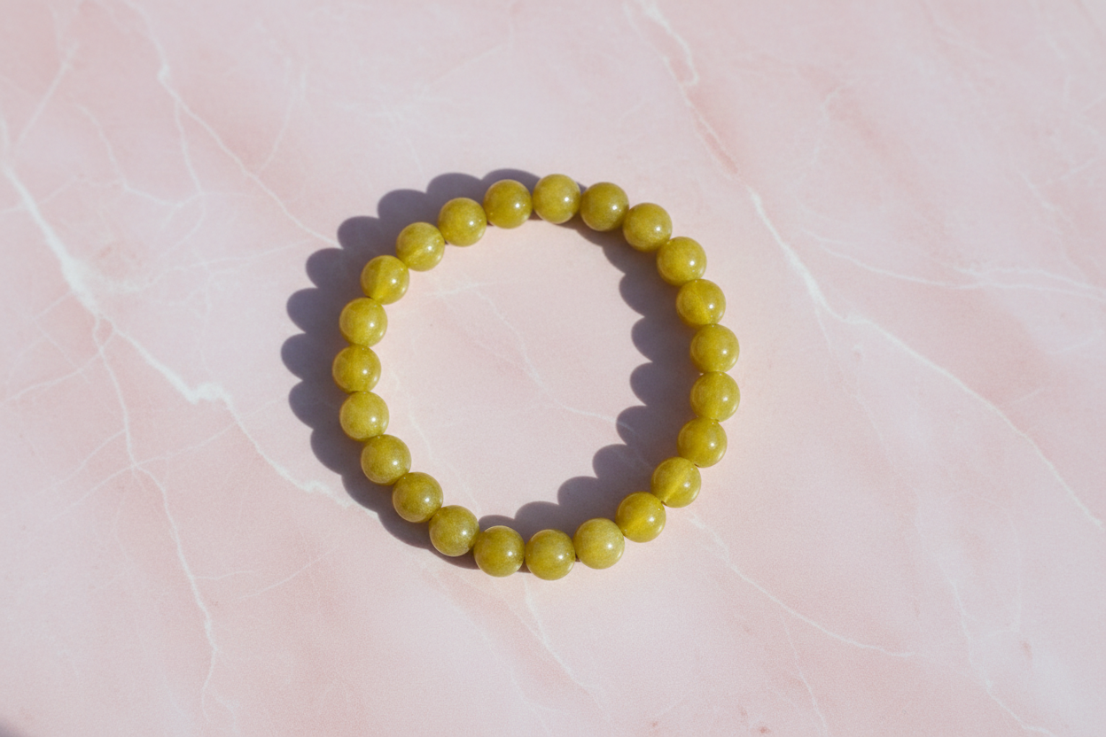 Yellow Beads Jadeite