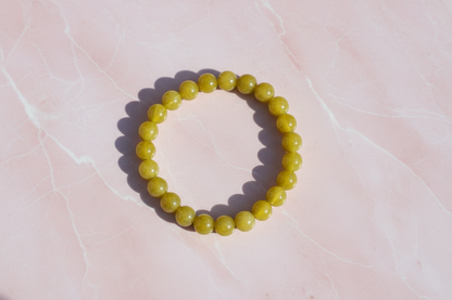 Yellow Beads Jadeite