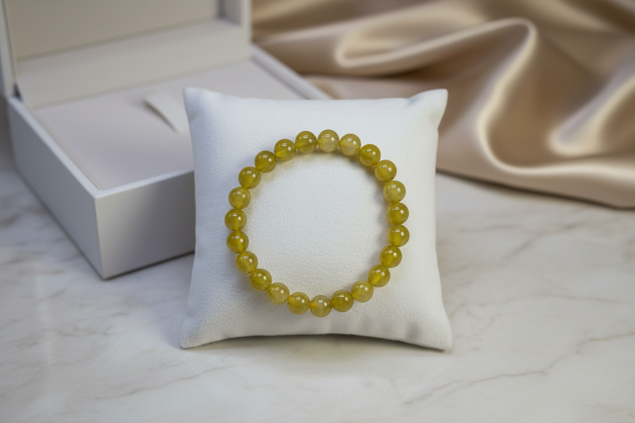 Yellow Beads Jadeite