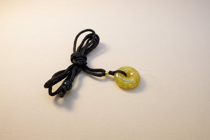 Yellow Jadeite Ping An Kou