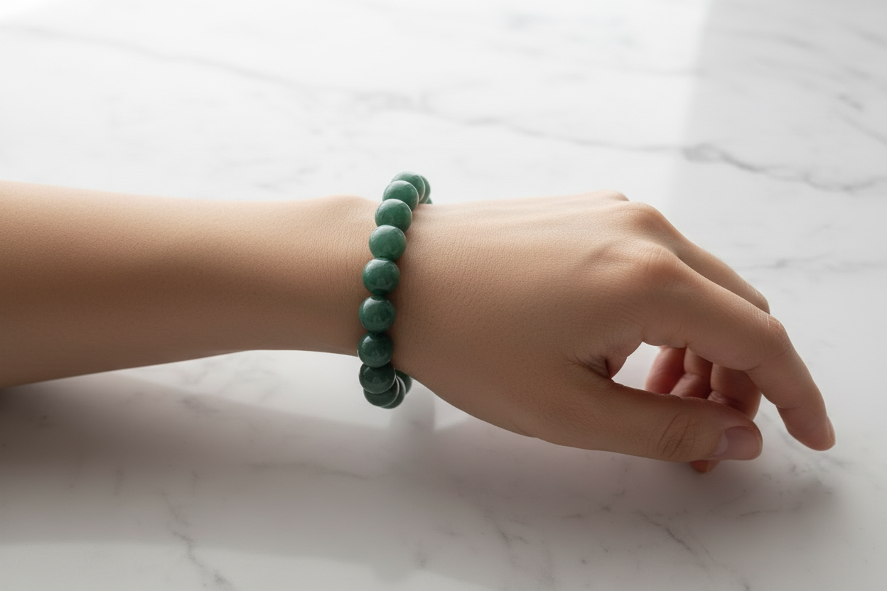 Abacus Jadeite Bracelet