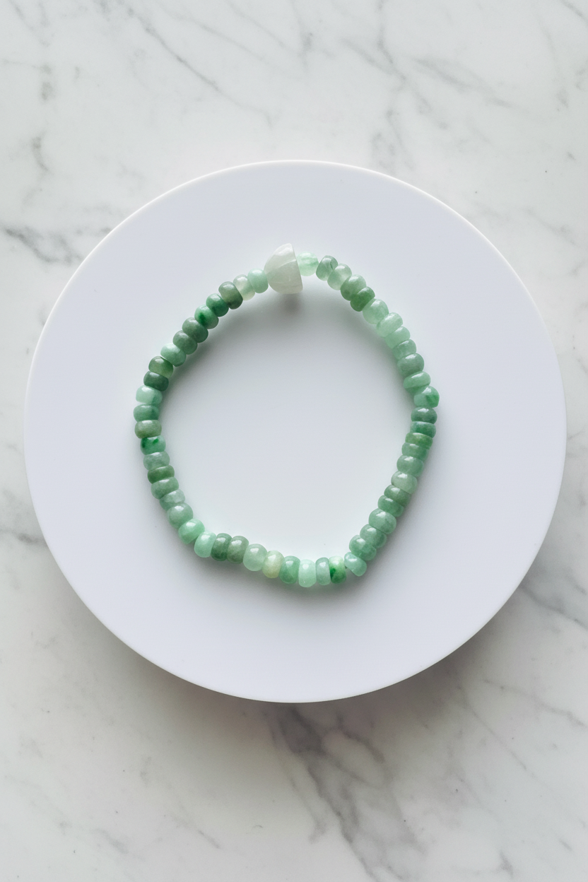 Jadeite Abacus Bracelet