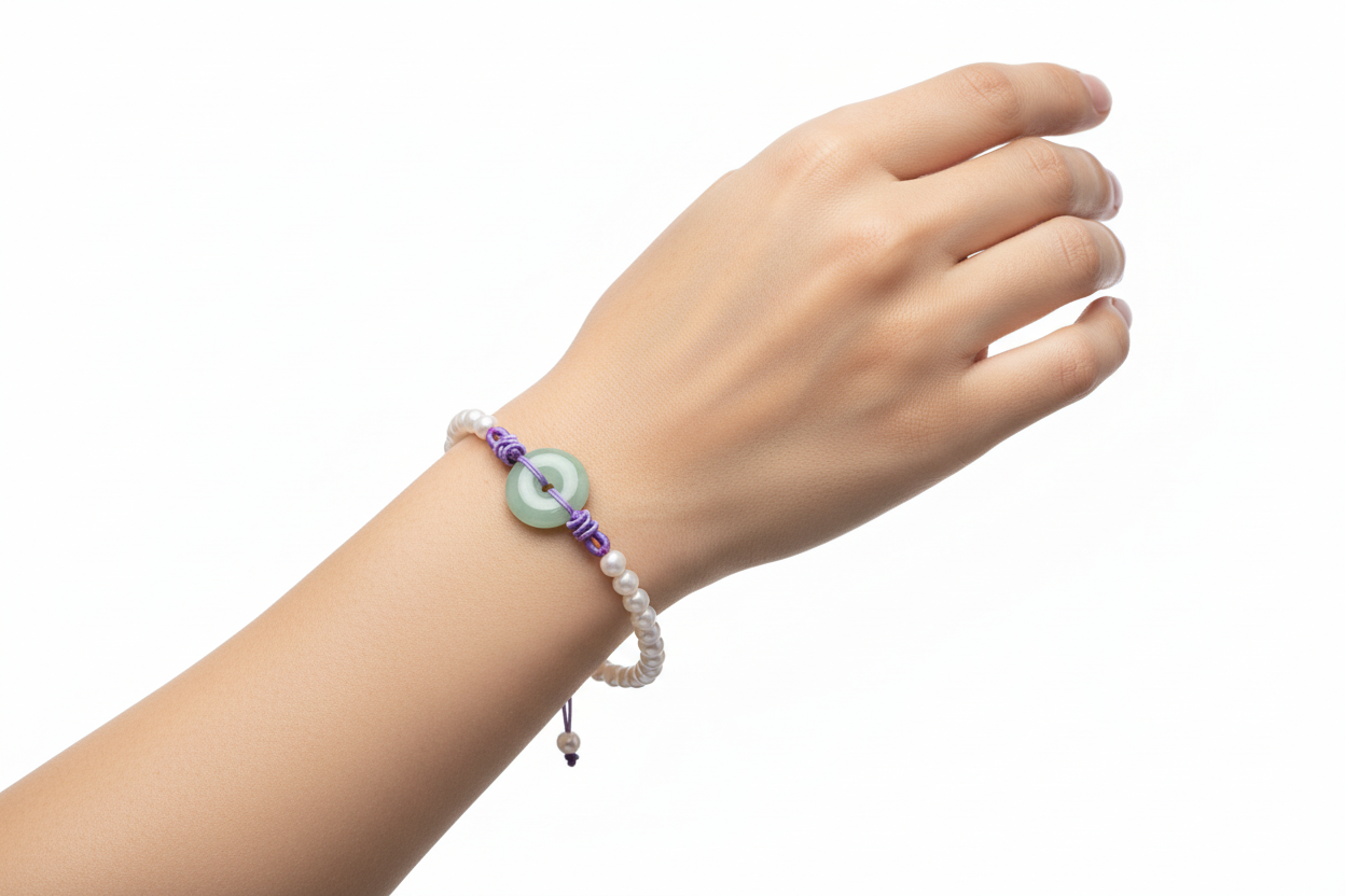 Beaded Jadeite Bracelet