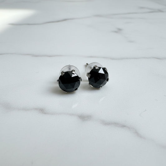 Black Diamond Earrings