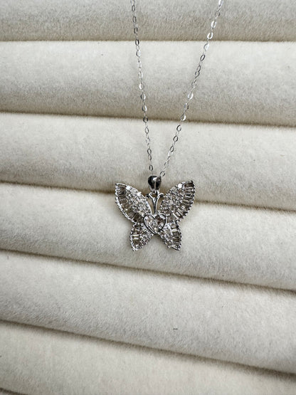 Butterfly Diamond Necklace