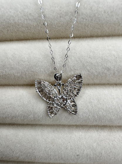 Butterfly Diamond Necklace