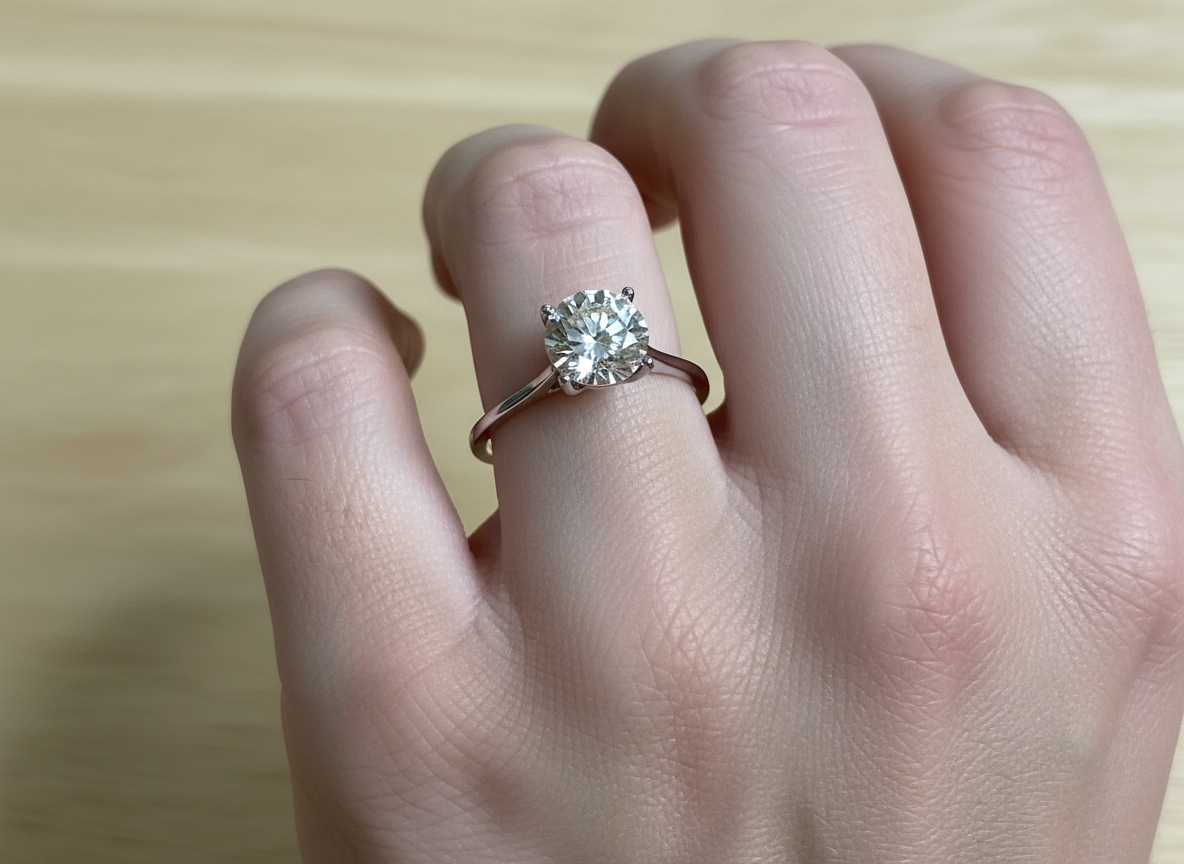 1ct Face Bridal Ring