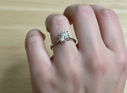 1ct Face Bridal Ring