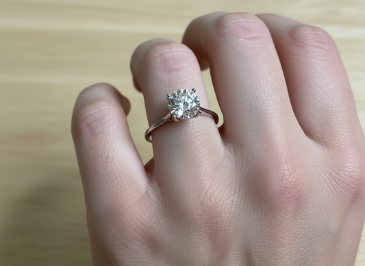 1ct Face Bridal Ring