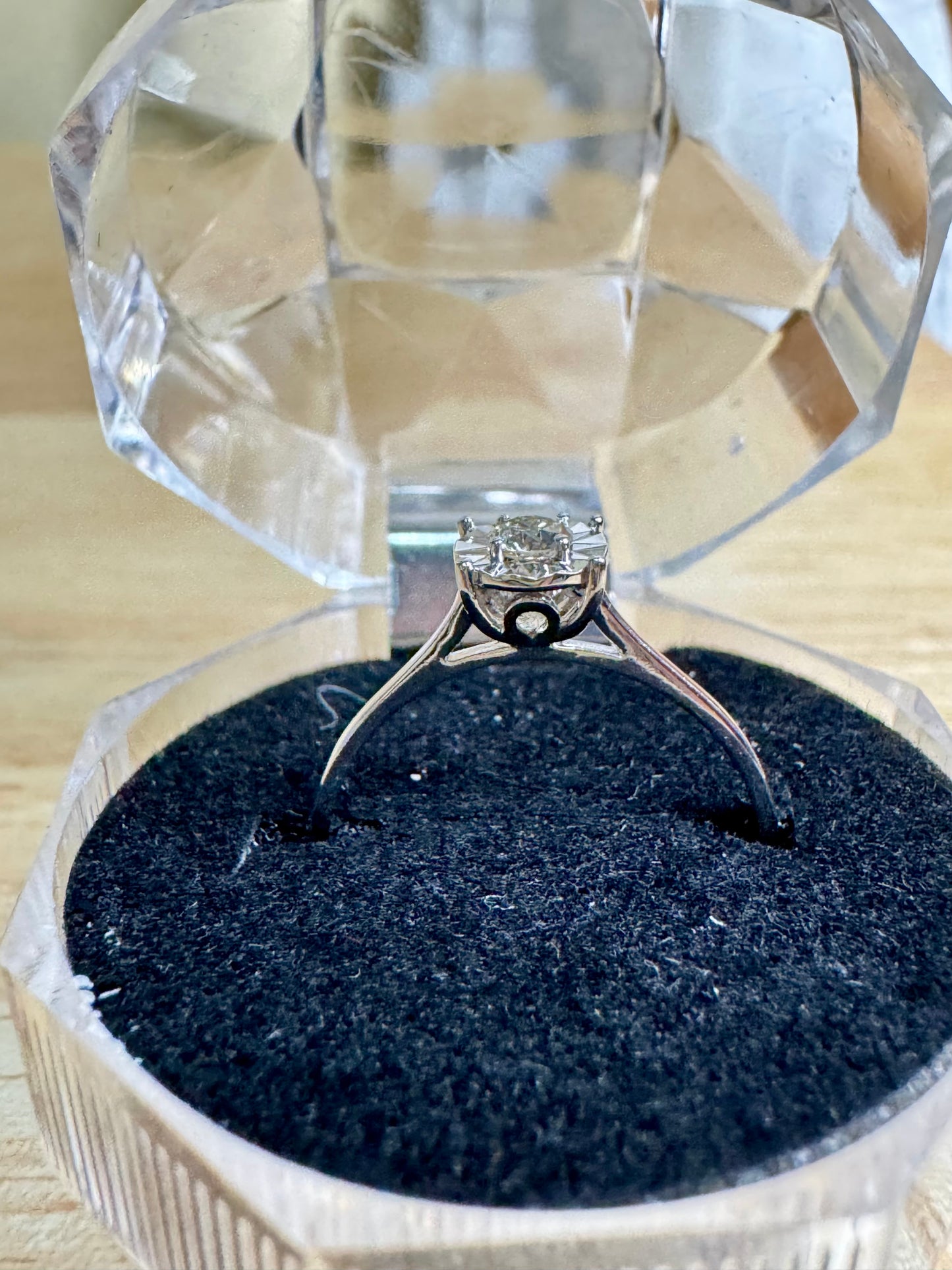 1ct Face Bridal Ring
