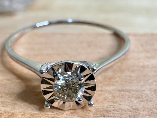 1ct Face Bridal Ring