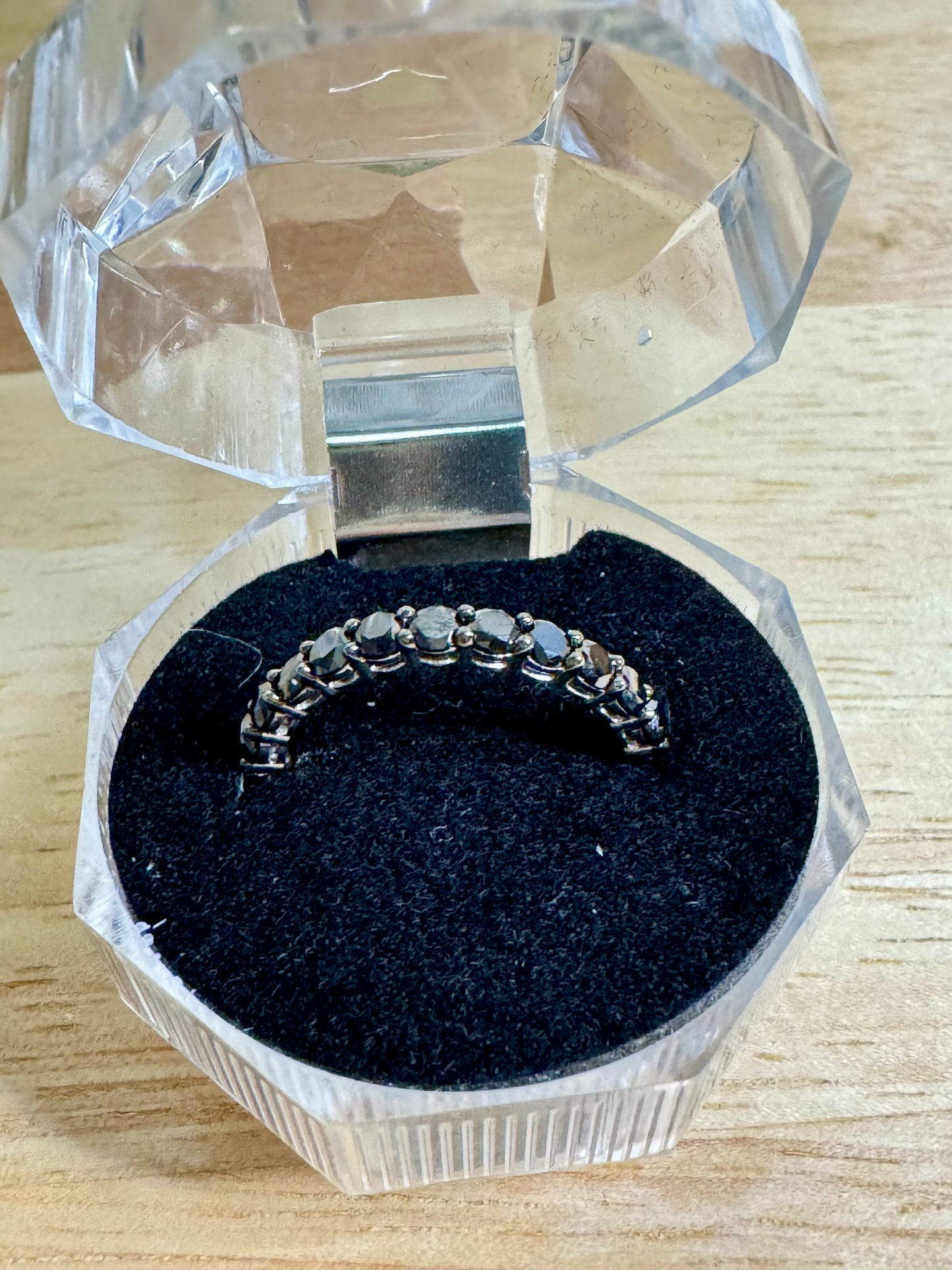 Black Diamond Ring