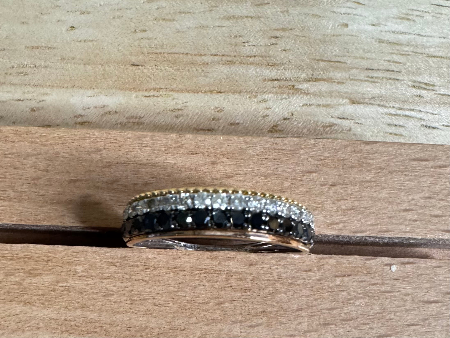 Black & White Diamond Ring