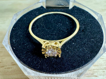 1ct Face Bridal Ring